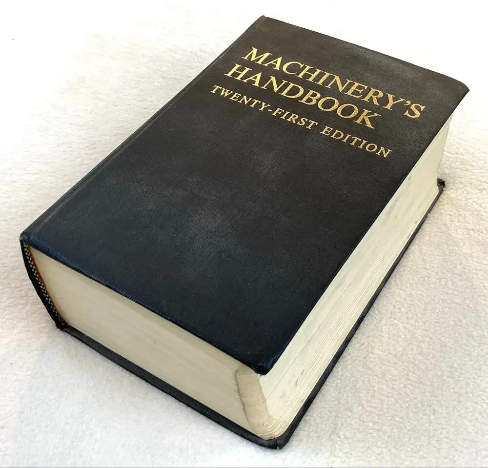Machinery's Handbook 21st Edition Hardcover Industrial Press Vintage 72-622276